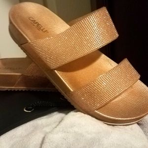 Gold Sandals